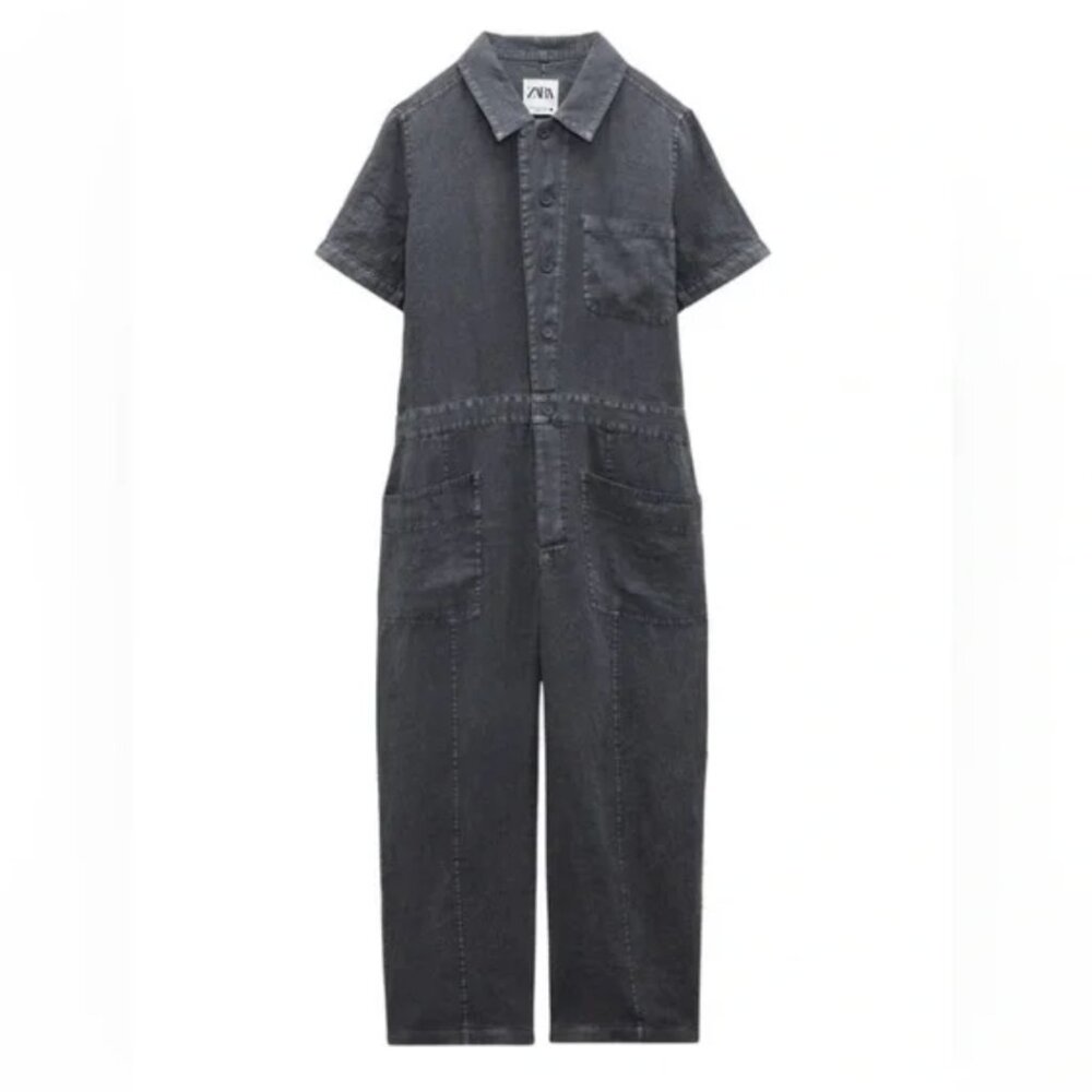 Zara Linen Jumpsuit - BNWT